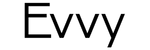 The word "Evvy" displayed in large, black sans-serif font on a light gray background. , Kiara Health Fertility