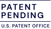 Patent Pending U.S. Patent Office mark