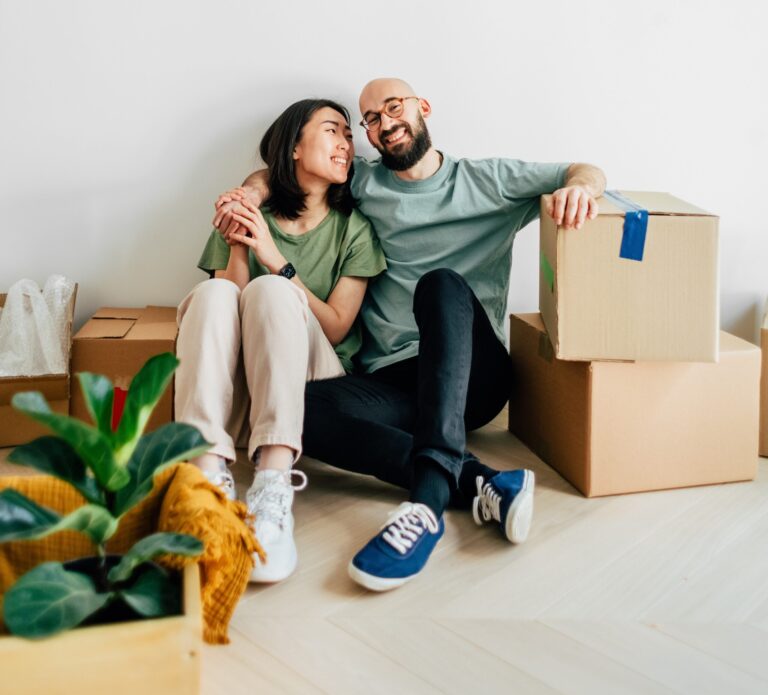 a couple moving in together
