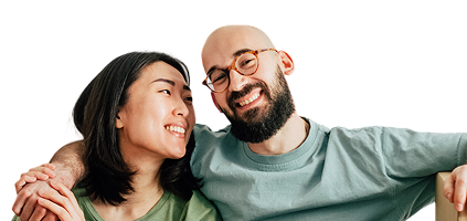 couple transparent background